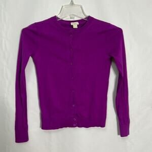 J.CREW THE CARYN CARDIGAN‎ SWEATER SIZE XXS